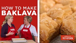 How to Make Flaky Buttery Baklava [upl. by Aihsit965]