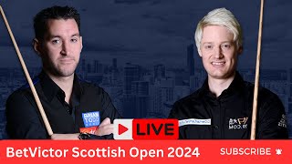 🔴LIVE Neil Robertson vs Tom Ford BetVictor Scottish Open 2024 snookerlive [upl. by Peggy138]