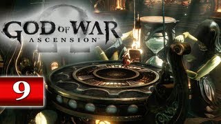 God of War Ascension PS3 Walkthrough  Part 9 Chapter 11  Delphi Catacombs HourGlass Puzzle amp Aletheia Charm GoW Lets Play Gameplay HD [upl. by Renado]