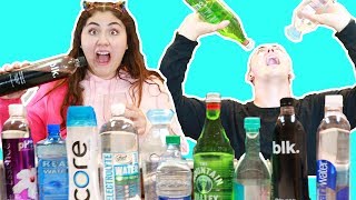 MIXING EVERY SINGLE WATER BOTTLES THERE IS  WATER TASTE TEST [upl. by Ravid]