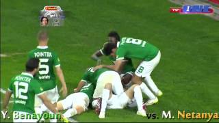 Maccabi Haifa FC  All league goals 201415 [upl. by Byrn]