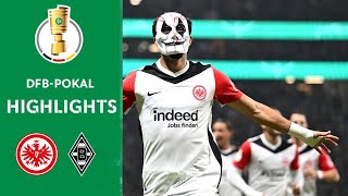 Eintracht Frankfurt 21 Borussia Mgladbach Highlights  DFBPokal 20242025 [upl. by Runck]