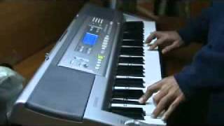 vaishnav jan to  on piano by mmv  bhajan by lata mangeshkar [upl. by Yelsel]