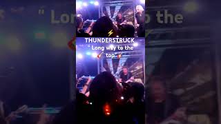 ⚡ THUNDERSTRUCK ⚡ quotLong way to the topquot 🎸  Musicland Fawkner Melbourne 16122018 [upl. by Kliber828]