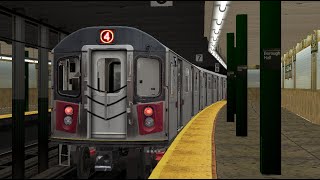 OpenBVE NYC Subway R142 4 Train from 3rd Avenue to Utica Avenue [upl. by Edyak810]