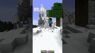 Comment obtenir une corne de chèvre le plus vite possible minecraft challenge speedrun millpa [upl. by Auhesoj]