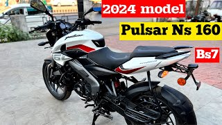 2024 Model Bajaj Pulsar Ns 160 Review  Price Mileage feature  pulsar ns 160🤟pulsar bike [upl. by Yoo]