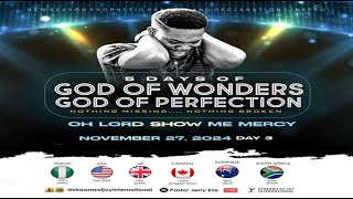 OH LORD SHOW ME MERCY  5 DAYS OF GOD OF WONDERS GOD OF PERFECTIONS 3  NSPPD  27TH NOVEMBER 2024 [upl. by Hogue]