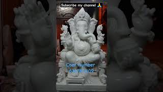 Ganesh ji marble MurtiMurti of Ganeshsortfeed shorts sorts youtube youtubeshorts ytshorts [upl. by Suchta]