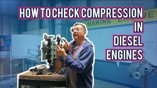 How to Check Compression in Diesel Engines [upl. by Leese]