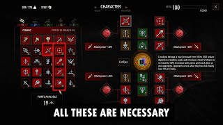 Best Crossbow Build Witcher 3 Skill Tree [upl. by Eihtur236]