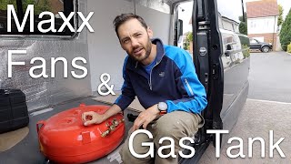 Maxx Fans and Underslung Gas Tank Installation [upl. by Clarita952]