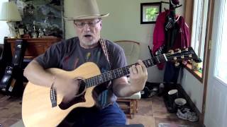 1591  Pocahontas  Neil Young cover with guitar chords and lyrics [upl. by Llertram]