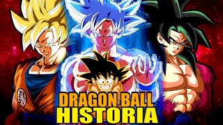 RESUMEN DE TODAS LAS SAGAS DE DRAGON BALL HISTORIA COMPLETA [upl. by Elyrpa]