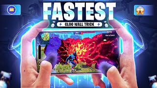 Tutorial  Fastest Gloo Wall On Mobile Like Other Server Players  Very Fast Gloo Wall Tricks [upl. by Repotsirhc275]