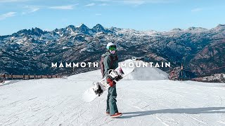 snowboarding at mammoth mountain california 2023 [upl. by Hermie773]