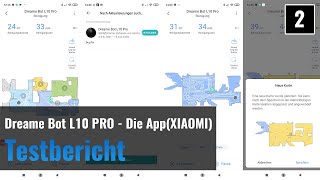 Der Dreame Bot L10 Pro im Test  Die App XIAOMI [upl. by Einnoj589]