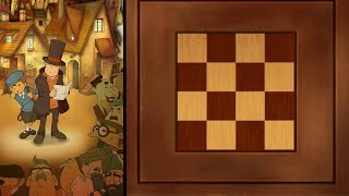 Puzzle 80  Location and Solution  Too Many Queens 1  Professor Layton and Curious Village [upl. by Tannenbaum]