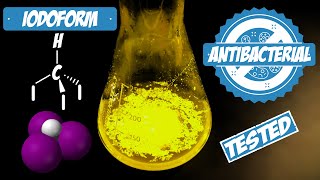 Iodoform  Synthesis and antiseptic properties [upl. by Assetnoc]