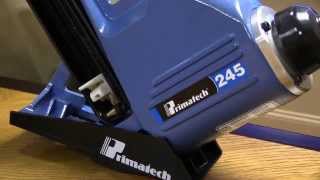 Reviewing the Primatech P245 Floor Nailer  City Floor Supply [upl. by Llerahc758]