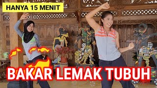 SENAM AEROBIK PENURUNAN BERAT BADAN 15 MENIT [upl. by Ynattirb]