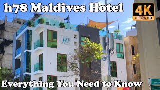 h78 Maldives hotel  Everything You Need to Know in 4K [upl. by Anaid]