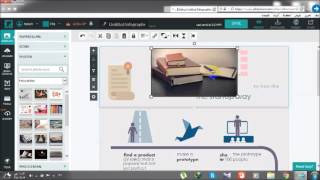 شرح موقع الانفوجرافيك piktochart [upl. by Ceevah]