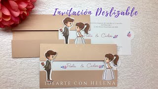 INVITACION DE BODA Deslizable [upl. by Innoj]