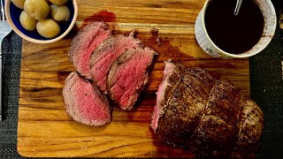 French Style Beef Tenderloin Chateaubriand with Wine Sauce [upl. by Elsilrac]