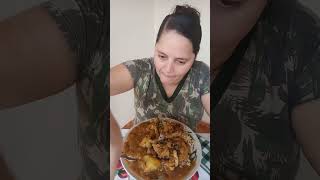 Guisado de frango com pirão😋shorts [upl. by Bess379]