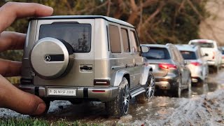 Mini Mercedes SUV Collection  Diecast Model Cars Offroading [upl. by Ellenwad]