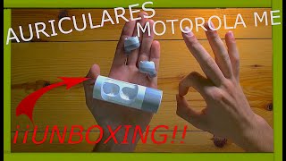 ➤AURICULARES MOTOROLA VerveOnes ME  🎧🤩UNBOXING y REVIEW en Español 🤩🎧Auriculares Inalambricos [upl. by Gambell]