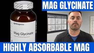 Metagenics Mag Glycinate Review  Highly Absorbable Magnesium for Nervous System Support [upl. by Nhabois]