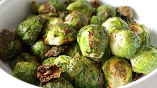 How to Cook Brussels Sprouts in the Air Fryer [upl. by Audwen797]