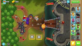 Bloons TD 6  Dark Castle  Easy  Deflation Strategy Guide [upl. by Zima142]