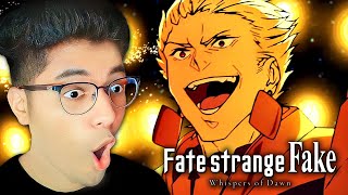 BEST FATE MUSIC REACTION  FateStrange Fake [upl. by Kerrison508]