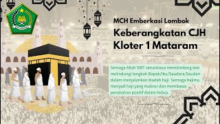 Keberangkatan CJH Embarkasi Lombok Kloter 1 Kota Mataram 12 Mei 2024 [upl. by Eula261]