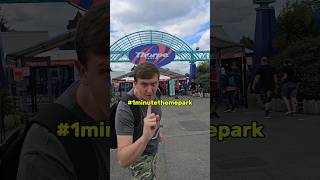 1 minute theme parks Thorpe park [upl. by Kcirddehs637]