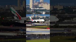 BEST PLANE LIVERIES part 1aviation avgeek liveries [upl. by Eseekram]