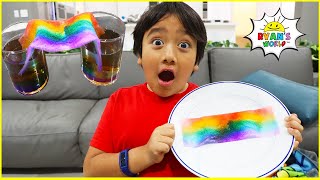 DIY Rainbow Science Experiments with 1hr activities for kids to do at home [upl. by Eckardt]