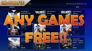 How to get Games free on playstation store Ps3 [upl. by Innavoij]