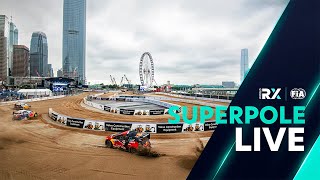 World RX of Hong Kong China  🔴 LIVE SuperPole [upl. by Anegal]