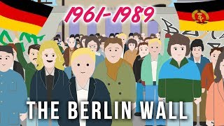 The Berlin Wall 19611989 [upl. by Hammad]