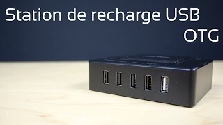 Chargeur USB OTG HooToo  Déballage et présentation [upl. by Ettenaj]