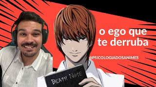 REACT  QUEM TE DERRUBA É O EGO  Death Note  PSICOLOGIA DOS ANIMES [upl. by Audrye]