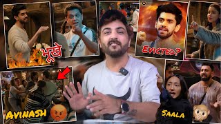 BIGGBOSS18  RATION PAR BAWAL AVINASH EVICTED  VS CHUM KARAN AFREEN RAJAT CHAAHAT [upl. by Atela]