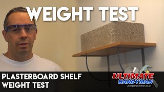 Plasterboard shelf weight test [upl. by Siahc120]