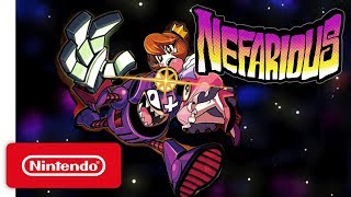 Nefarious  Launch Trailer  Nintendo Switch [upl. by Sined]