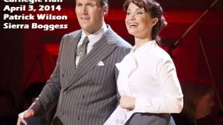 Guys and Dolls  Carnegie Hall  Ive Never Been in Love Before  Patrick Wilson  Sierra Boggess [upl. by Burris446]