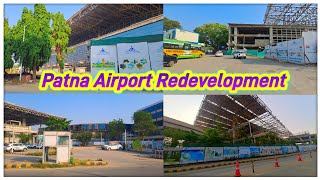 Patna Airport  New Tarminal building development  kitna work hua  localinfobyts [upl. by Metzgar87]